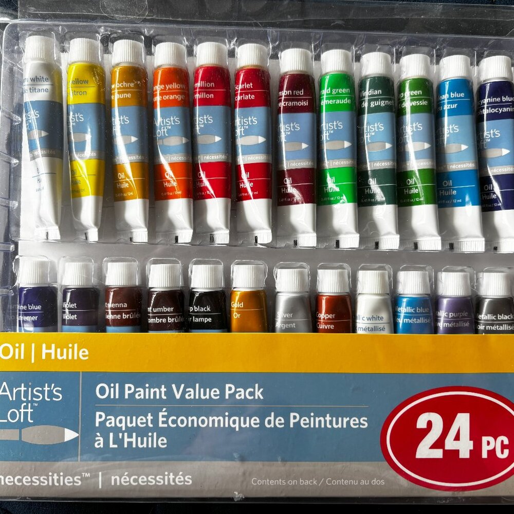 BNIP Oil Paint Value 24 Pack